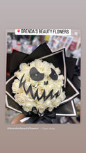 Load image into Gallery viewer, Nightmare before Christmas inspired  bouquet
