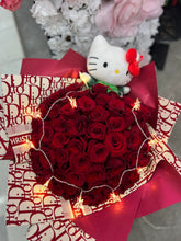 Load image into Gallery viewer, Hello kitty Christmas plushie bouquet
