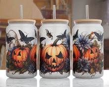 Load image into Gallery viewer, Halloween Frosted Glass Can Tumbler
