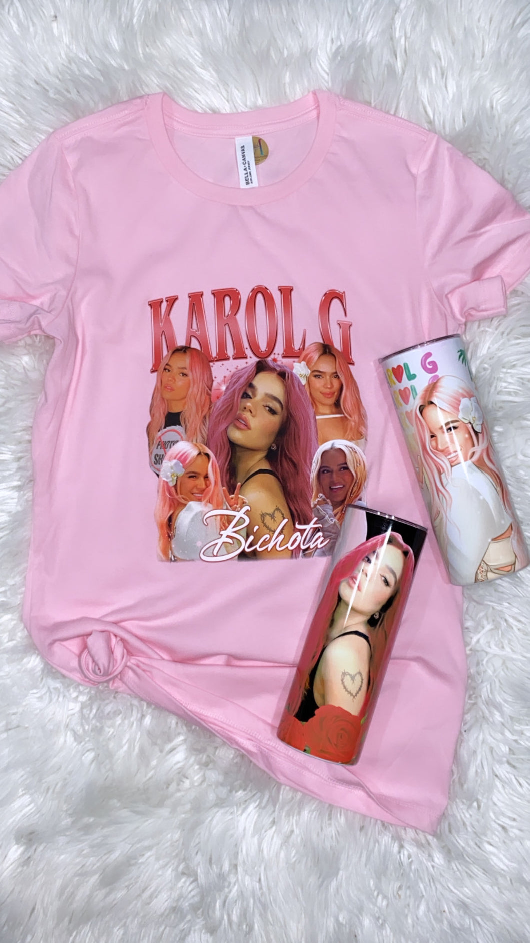 Karol G t-shirt and tumbler