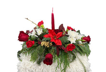 Load image into Gallery viewer, Candle Christmas centerpiece

