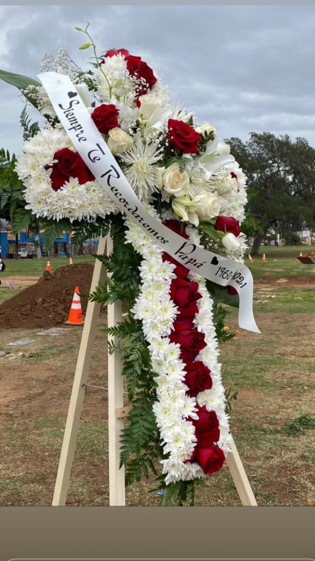 Funeral cross