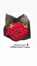 Load image into Gallery viewer, 3 dozen roses bouquet
