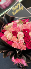 Load image into Gallery viewer, 3 dozen roses bouquet
