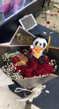 Load image into Gallery viewer, Red roses graduation btq
